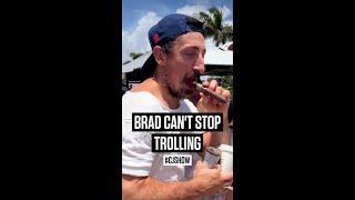 Even in the offseason, Brad Marchand can't stop chirping.  #CJShow #panthers #stanleycup #leafs