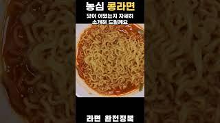 농심 콩라면 [라면 완전정복 1997화] - 고소한 콩 풍미가 조화된 얼큰한 라면 Review of Nongshim Bean Ramen