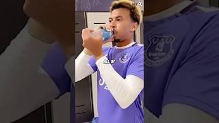 When the wrong player drinks water 