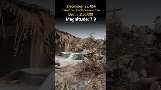 TOP 10 MEGA EARTHQUAKE  #earthquake #facts #news #history #disaster