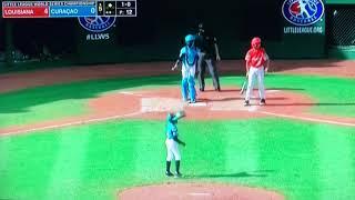 Ryan Darrah RBI Double -  2019 LLWS - World Championship "Louisiana vs Curacao"