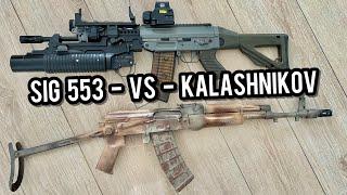 SIG 553 - VS - Kalashnikov (English)