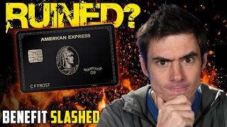 Did Amex Just RUIN the Black Card? (Benefit Slashed for 2025)