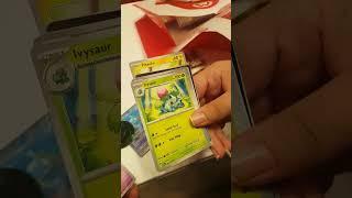 Opening a pack of Pokemon TCG at the Nintendo Store! #pokemon #tcg #tradingcardgame