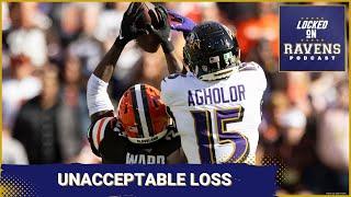 Baltimore Ravens beat themselves in UNACCEPTABLE loss to Cleveland Browns filled with mistakes