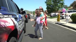 Menifee PD Birthday Parade