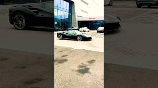 $250K FERRARI 488 SPIDER DRIVING OUT OF DEALERSHIP! #shorts #trending #cars #viral #youtube #ferrari