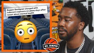 Desiigner on Being Arrested after Exposing Himself on a Plane