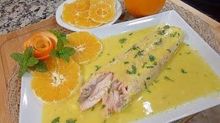 Está receta es tan fácil y está tan rica que te sorprenderá SALMON EN SALSA DE NARANJA  