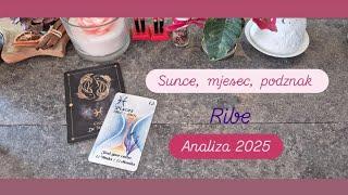 Horoskop 2025 Ribe ( Sunce,  mjesec,  venera,  podznak) Analiza ️