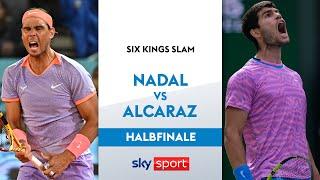 Nadal  vs. Alcaraz  - Halbfinale | Six Kings Slam 2024 | Highlights - Sky Sport Tennis