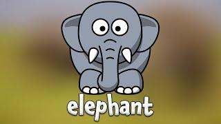 Wild Animal Sounds for Toddlers | Learn Sounds Animals Make | Kids Learning Videos