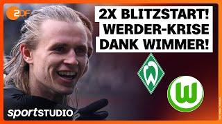 Werder Bremen – VfL Wolfsburg | Bundesliga, 24. Spieltag 2024/25 | sportstudio