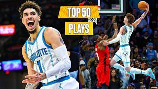 TOP 50 LAMELO BALL PLAYS !  CAREER HIGHLIGHTS 