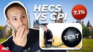 How CPI Impacts HECS Debt In Australia | Is The System Fair? | 7.1% In 2023