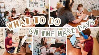 Homeschool Day In the Life // When Homeschooling is Hard