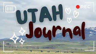 UTAH️*Travel Journal* EP04 Jinxi Journals  *ASMR* Vlog- New and Creative concept 