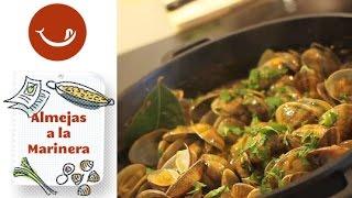 Receta de almejas a la marinera