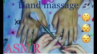 ASMR Hand Scratches & Massage (soft spoken and whispers)