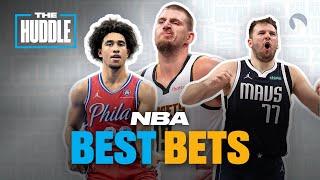 Wednesday's BEST NBA BETS | Is Jared McCain NBA ROY? | The Huddle