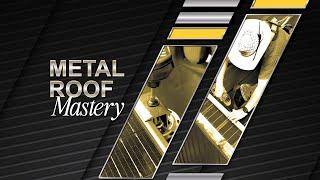 Master Metal Roofing with The Metal Roofing Academy!