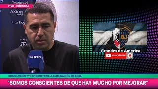 Bombazo, Boca Afuera de Todos los Torneos. Salió a Hablar Juan Román Riquelme