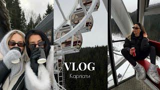 VLOG 8. КАРПАТИ: відпочинок з подружками, Буковель, гастротур, beauty рекомендації