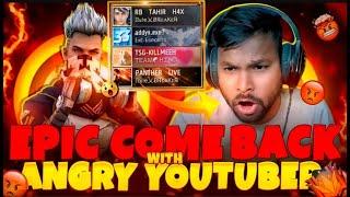 ANGRY  YOUTUBER ke samne KIYA EIPC COMEBACK AGAINST UNCLE JI GARENA FREE FIRE 