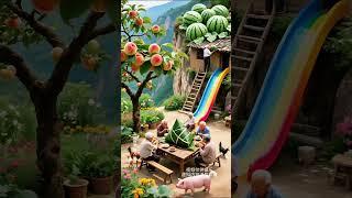 #Nostalgic Memory #Mountain Scenery #Rural Atmosphere #Popular