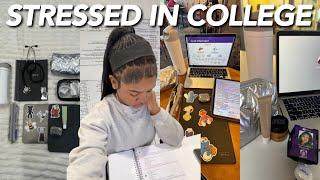 study vlog ‍️ morning routine, waking up @5am, nursing school, study tips + college vlog