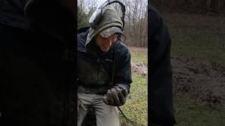 I got a good signal while metal detecting