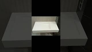 мойка из листового искусственного камня.