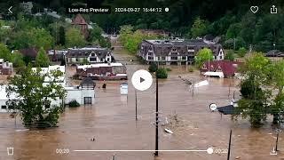 Asheville, NC flooding from Helene