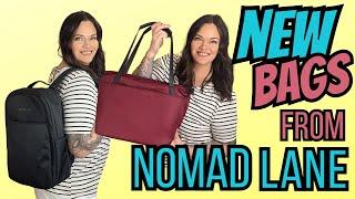 NEW Personal Items from Nomad Lane | Tote & Backpack REVIEW!