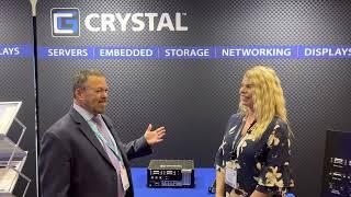 Crystal Group debuts new rugged server for autonomous vehicles at Xponential 2022