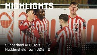 Seven Heaven At Eppleton | Sunderland AFC U21s 7 - 0 Huddersfield Town U21s | PL Cup Highlights