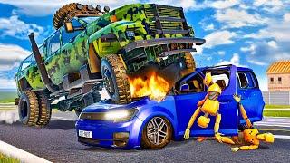 Instant Karma and Car Crashes #01 BeamNG.drive