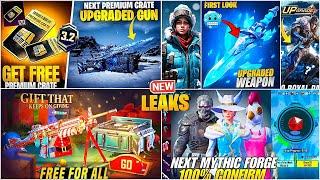 OMG  NEW GODZILLA AMW IS BACK| NEW PREMIUM CRATE| NEXT MYTHIC FORGE| GLACIER DAGGER️|PUBGM/BGMI