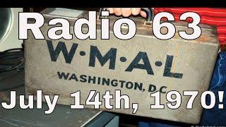 WMAL Radio 63, July 14, 1970 8:30 AM