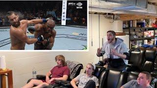 UFC 261 : Kamaru Usman vs Jorge Masvidal 2 : Final Seconds Fan Reactions #Shorts