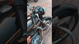 New Bullet 350 Next Generation Exhaust Change Exhaust Sound Pure Dug Dug Old Bullet Feel |Alloywheel