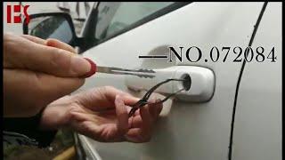 Unlock car door tools 072084+072073+072087+072068 in hua shi locksmith