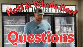 Half and Whole Beef from The Parker County Beef Company - Top Questions Answered