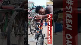 siren on wheels | dks new cycle parts | new cycle horn for kids | cycle accessories for chota bro