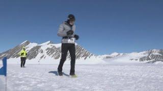 84-year-old completes Antarctic Ice Marathon