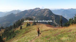 my first backpacking trip (alpine lakes wilderness) | fall weekend diaries