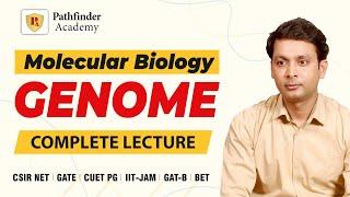 Genome | Molecular biology | Pranav Kumar | CSIR NET | GATE | DBT | ICMR | IIT JAM