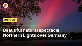 Beautiful natural spectacle: Northern Lights over Germany | #NewsDE