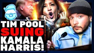 Tim Pool SUING Kamala Harris For Putting His LIFE AT RISK!  Kamala Harris Just Made A HUGE MISTAKE!