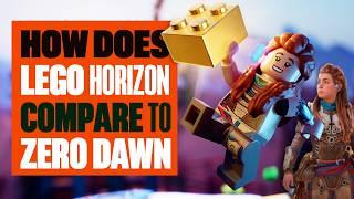 How Does Lego Horizon Adventures Compare To Horizon Zero Dawn?